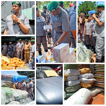 Military camouflage, 27,831 unregistered drugs top Ogun Customs’ ₦3.15bn seizures